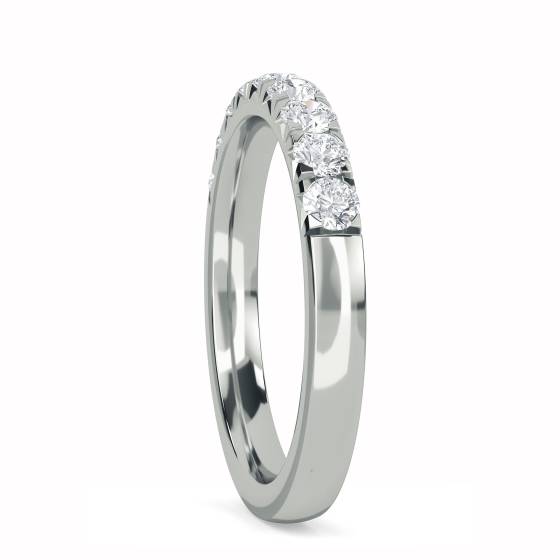 0.50ct Round Diamond Wedding Band