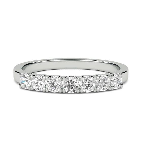 0.50ct VS/F-G Round Diamond Cut Wedding Ring