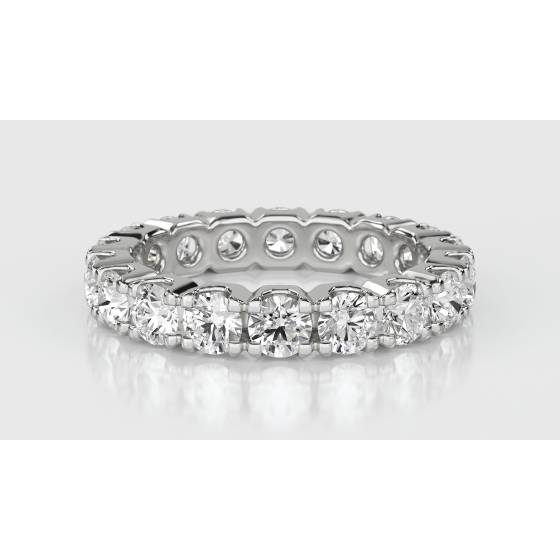 2.50ct Elegant Round Diamond Full Eternity Ring