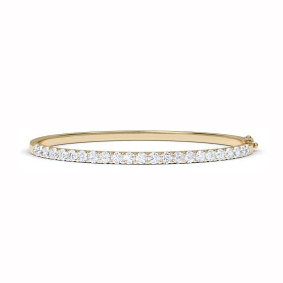 2.00ct VS/E-F Elegant Round Diamond Set Bangle