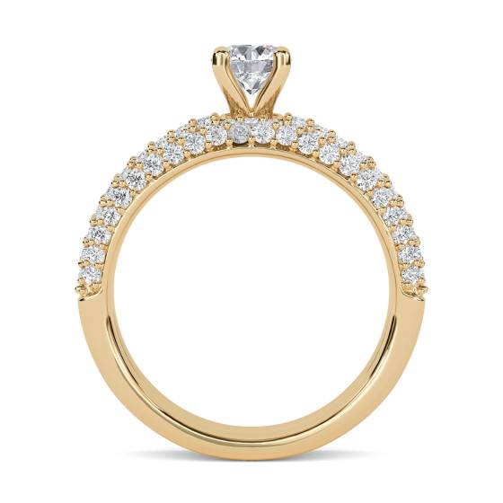 Classic Vintage Round Diamond Ring