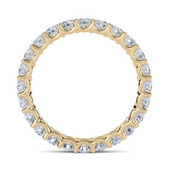 Round Full Diamond Eternity Ring