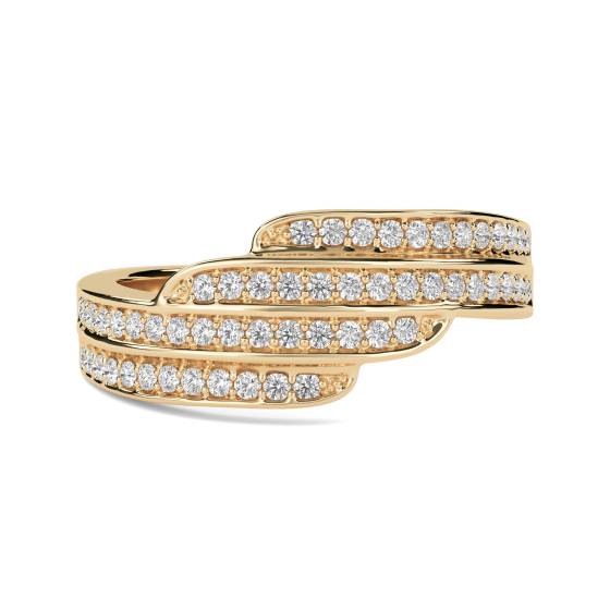 7.5mm Designer Cluster Dress Ring