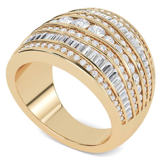 15mm Designer Cocktail Dress Ring