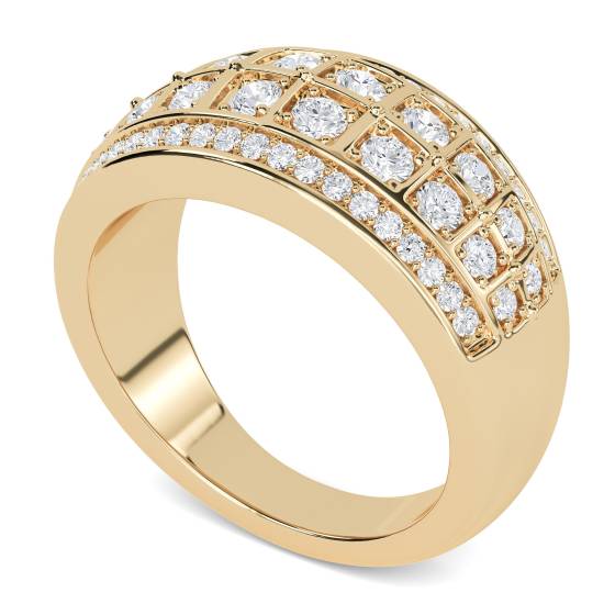 Designer Cluster Dress Ring
