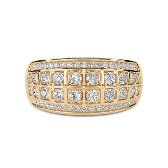 Designer Cluster Dress Ring