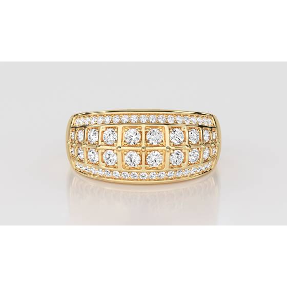 Designer Cluster Dress Ring