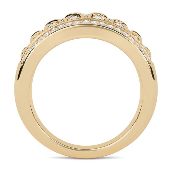 12.5mm Designer Cluster Dress Ring