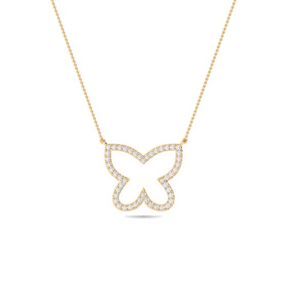 Round Diamond Designer Necklace