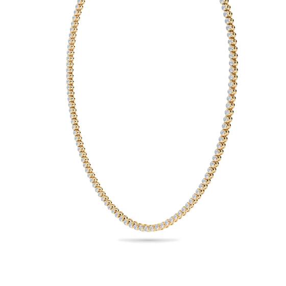 Bow Tie Tennis Necklace