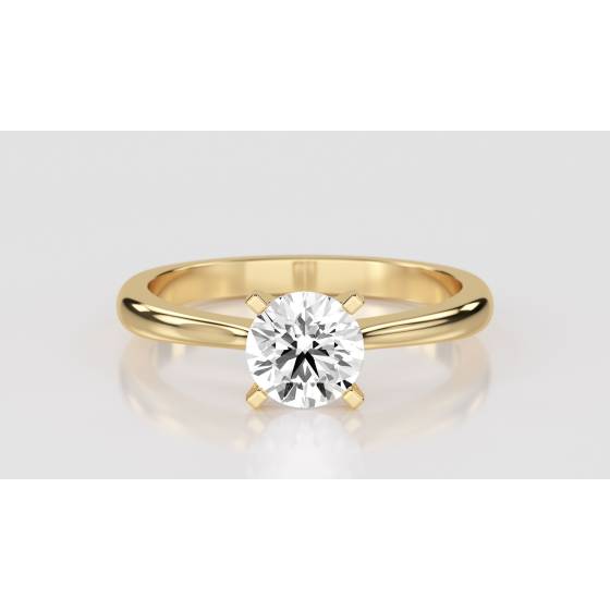 Round Diamond Engagement Ring