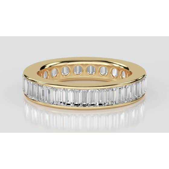 2.00ct Classic Baguette Diamond Full Eternity Ring
