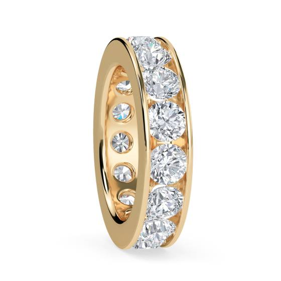 5.00ct Round Diamond Full Eternity Ring