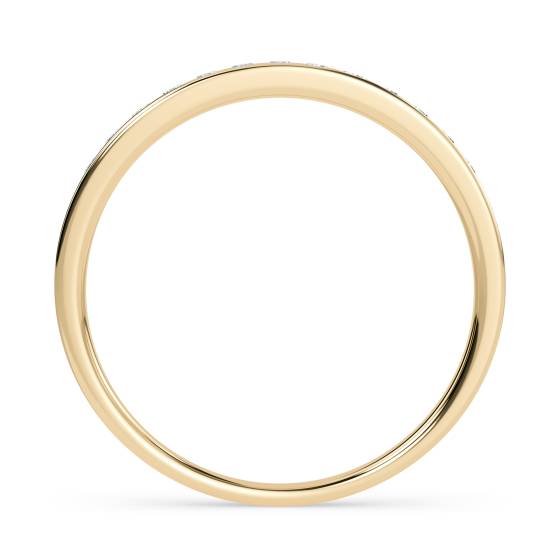 0.17ct VS/E-F Round Natural Diamond Eternity Ring