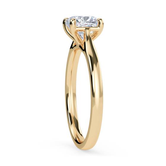 Cushion Diamond Engagement Ring