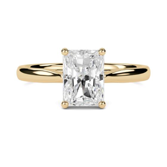 Radiant Diamond Engagement Ring