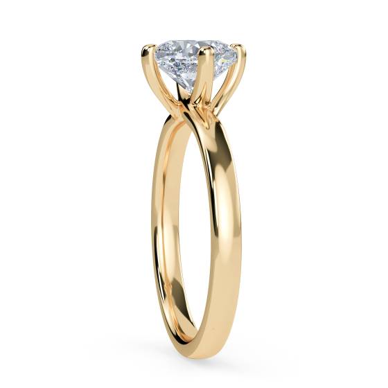Cushion Diamond Engagement Ring