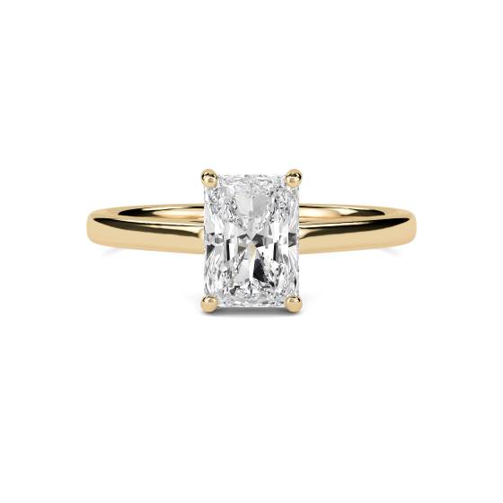 Radiant Diamond Engagement Ring