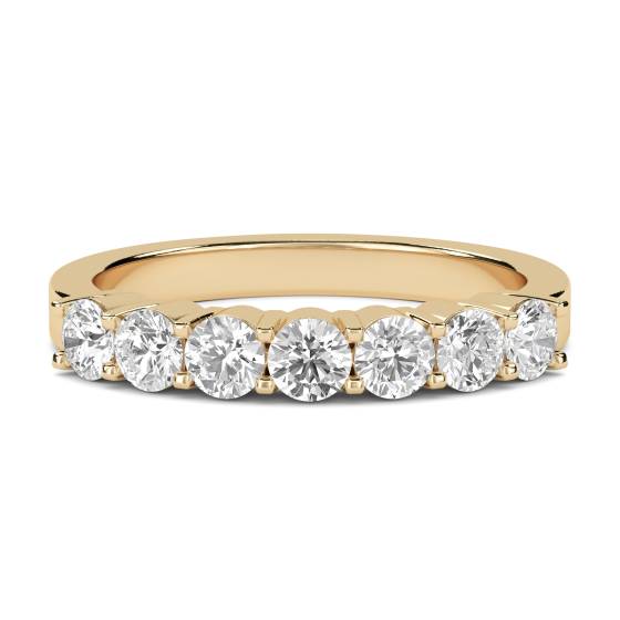 0.75ct VS/F-G Round Diamond Cut Wedding Ring
