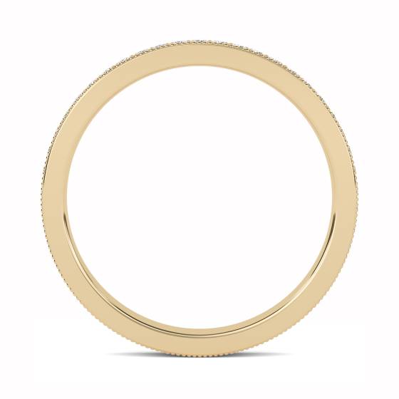 0.35ct VS/F-G Round Diamond Cut Wedding Ring