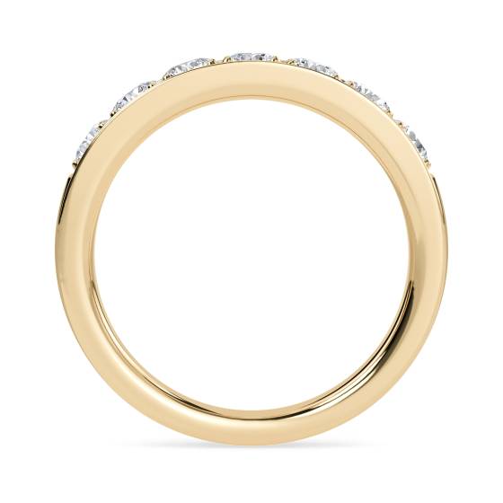 0.75ct Elegant Round Diamond Eternity Ring