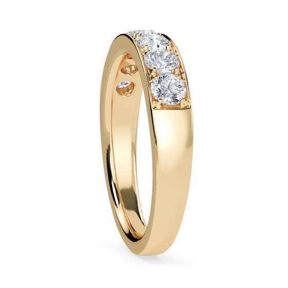 0.75ct Elegant Round Diamond Eternity Ring