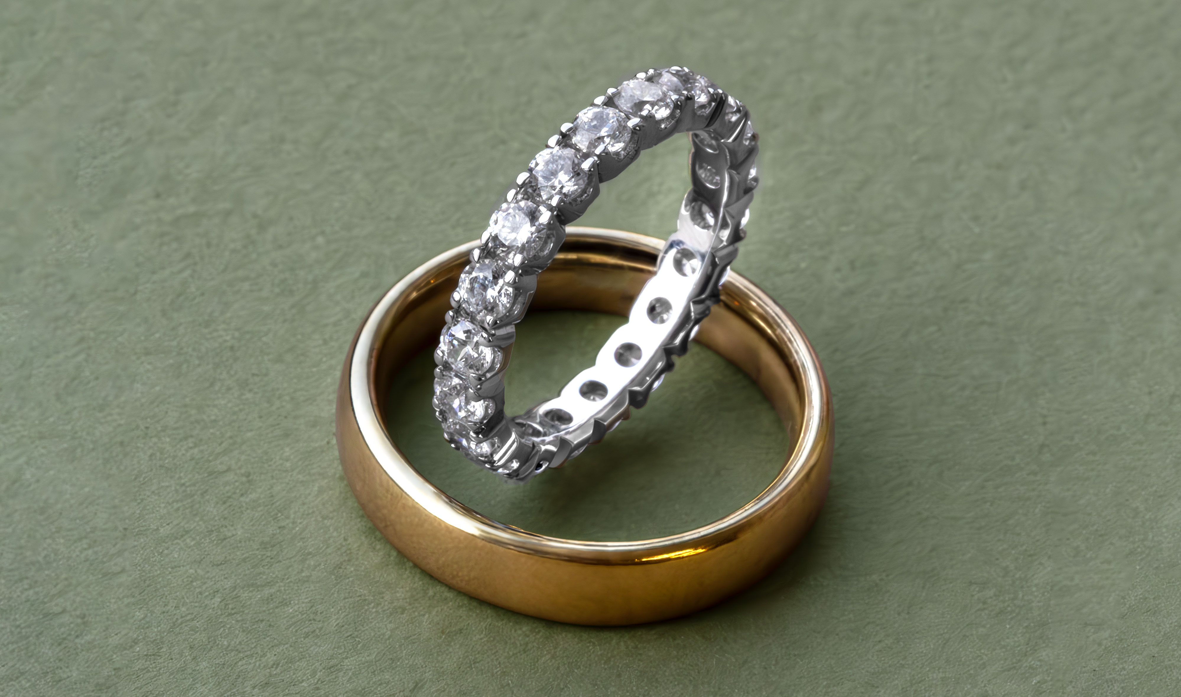 His and Hers Wedding Rings